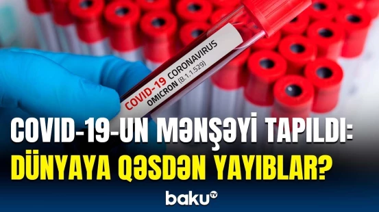 COVID-19 süni şəkildə yaradılıb? | Araşdırmanın nəticəsi ortaya çıxdı