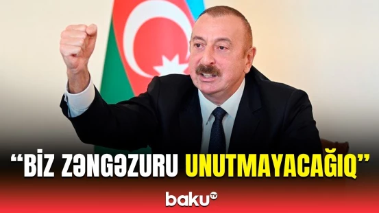 Azərbaycanın tələbi budur | Prezidentdən Ermənistana sərt mesaj
