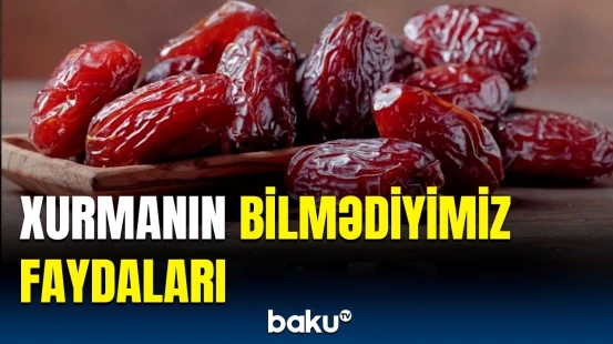 Xurma necə yeyilməlidir? | Yeni dad kəşf etmək istəyənlərin diqqətinə