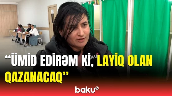 315 nəfərə yaxın seçici iştirak edib | Məntəqə sədri seçki prosesindəki ən son vəziyyətdən danışdı