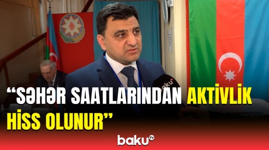 Heç bir problem aşkar olunmayıb | Müşahidəçi seçki prosesindən danışdı