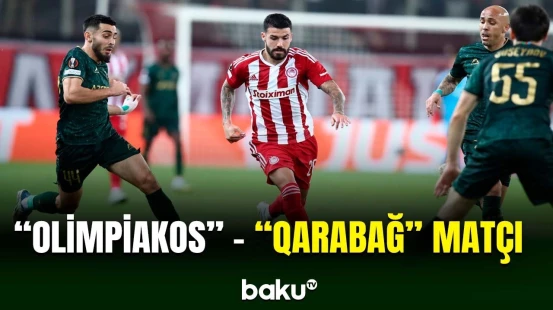 "Qarabağ" Yunanıstan səfərində "Olimpiakos"a məğlub oldu