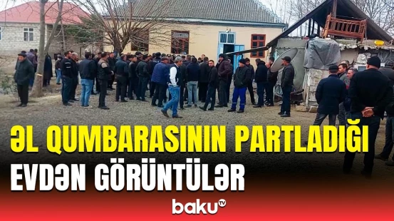 Ağcabədidəki partlayışda ölənlərin yaxınları fəryad etdi