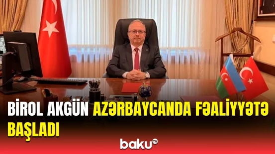 Türkiyənin Azərbaycandakı yeni səfiri səlahiyyətlərinin icrasına başladı