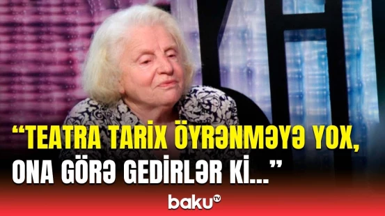 Bunu nəzərə almalıyıq ki... | Cənnət Səlimovadan teatra getmək istəyənlərə çağırış