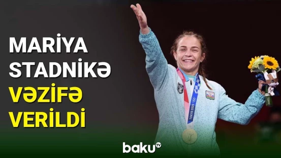 Azərbaycan güləşinin canlı əfsanəsi Mariya Stadnikə vəzifə verilib