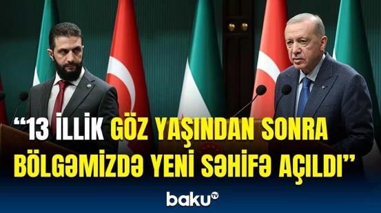 Ərdoğandan regionda yaranan vəziyyətlə bağlı açıqlama