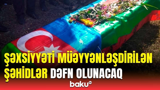 Birinci Qarabağ müharibəsinin daha 3 şəhidi bu tarixlərdə dəfn olunacaq