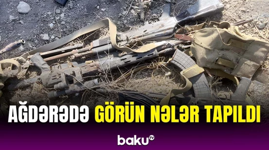 Ağdərədə ermənilərə aid tapıntılar üzə çıxdı | MN-dən məlumat