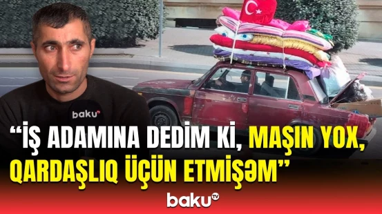 Zəlzələdə türk qardaşlarımıza dəstək olan Sərvər | “Jiquli” həmrəylik rəmzinə çevrildi