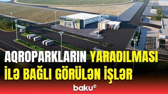 22 rayonda 24 aqroparkın yaradılması üçün hansı addımlar atılır?