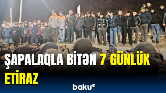 Ermənilərin pul davası | Etirazçılar silaha əl atdı, sonra isə...