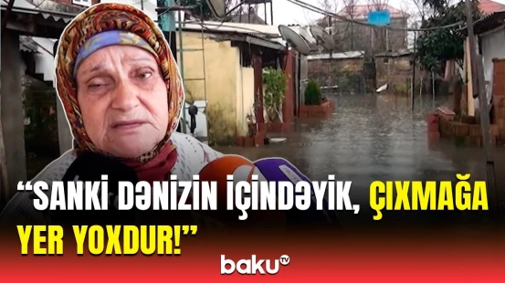 Evimiz suyun içindədir | Yağışın həyatı iflic etdiyi Lənkəranda son vəziyyət