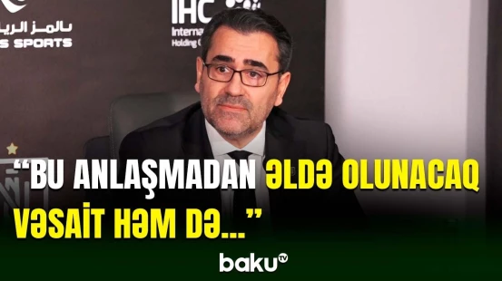 “Neftçi”nin baş icraçı direktoru Cenk Sümerdən vacib açıqlama