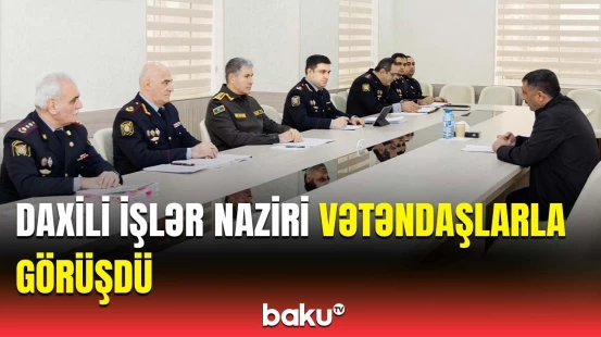 Vilayət Eyvazov Qusarda vətəndaş qəbulu və sıra baxışı keçirdi