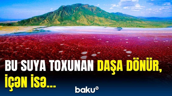 Dünyanın ən vahiməli gölünün sirri | Burada su elə fərqlidir ki...