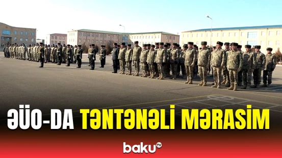 Hərbi qulluqçularımız "Qış təlimi-2025"i uğurla başa vurdu