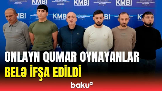 Xarici nömrələrlə qumar oyunları təşkil edirlərmiş | DİN-dən xüsusi əməliyyat