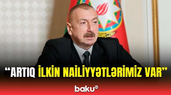 İlham Əliyev Azərbaycanda təhsil alan somalili tələbələrdən danışdı