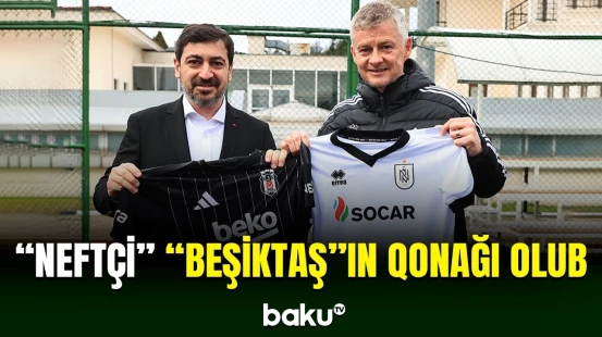 “Neftçi”nin 17 yaşadək futbolçuları “Beşiktaş”ın məşqini izləyib