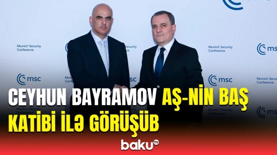 Ceyhun Bayramov AŞ-nin Baş katibi ilə nələri müzakirə etdi?