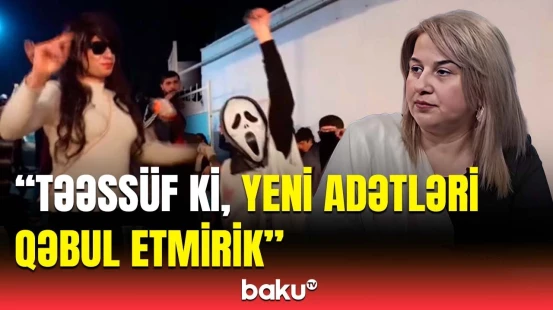 Qazaxda kişilərin qadın paltarı geyinib Novruz bayramını qeyd etməsi müzakirəyə səbəb oldu