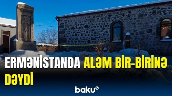 Ermənistanda kilsədə dəhşətli partlayış baş verdi | Xəsarətalanlar var