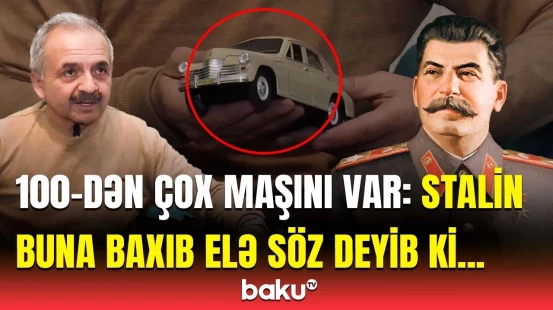 Bu, yalnız Kreml məmurları üçün olub | 10 yaşından maşın yığan gəncəli kolleksiyaçı