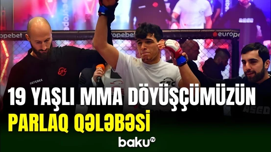 MMA döyüşçümüz Turac Əliyevin GFC liqasında növbəti qalibiyyəti