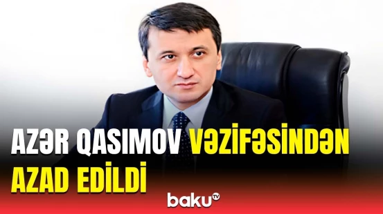 Prezident İlham Əliyev Azər Qasımovla bağlı sərəncam imzaladı