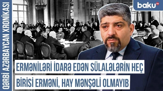 Paris Sülh konfransında ermənilər Avropadan böyük Ermənistan tələb eləməyə başladılar