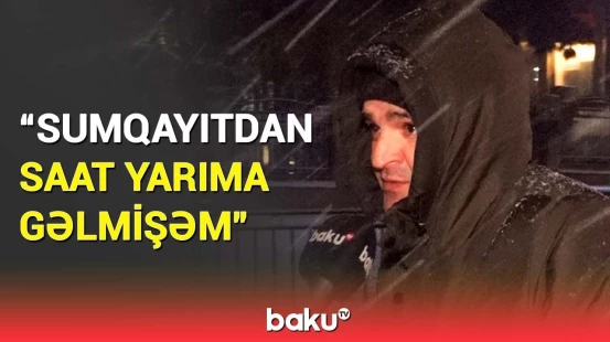 Paytaxt küçələrində qardan sonra yaşananlar | Sakinlər Baku TV-yə danışdı