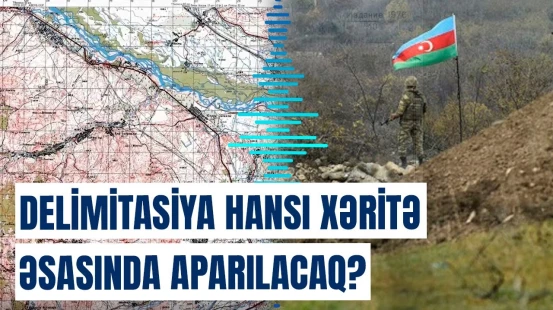 Erməni mediasında delimitasiya ilə bağlı yeni məlumat | Xəritənin fotosu yayımlandı