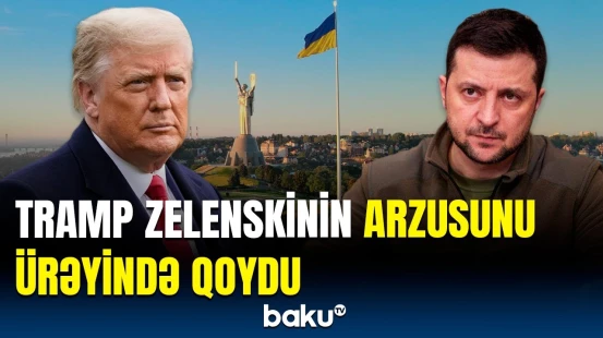 Əminəm ki, bu olmayacaq | Trampdan Ukraynaya sərt mesaj