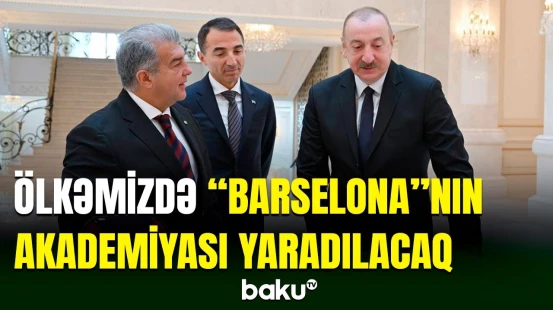 Azərbaycanda "Barselona" futbol klubunun akademiyası fəaliyyət göstərəcək