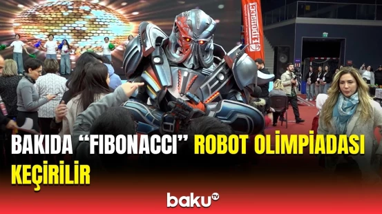 "Fibonacci" Robot Olimpiadasından maraqlı görüntülər | Uşaqlar təəssüratlarını bölüşdü