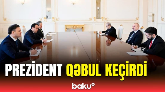 İlham Əliyev "Tatneft", "KazMunayQaz" və "Uzbeknefteqaz" şirkətlərinin rəhbərlərini qəbul etdi