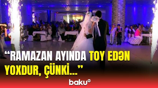 Dinimizdə Ramazan ayında toy etmək qadağandır? | Sakinlər fikirlərini bölüşdü