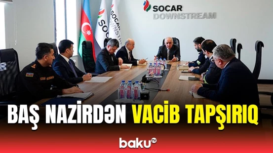 Neft Emalı Zavodundakı yanğınla bağlı müşavirə keçirildi