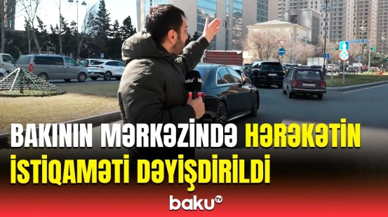Sürücülər buradan əsas yola çıxa bilməyəcəklər | Bakıda edilən dəyişikliyin detalları
