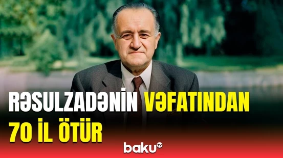 Bu gün Məhəmməd Əmin Rəsulzadənin anım günüdür