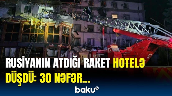 Ukrayna ballistik raket hücumuna məruz qaldı | Rusiyadan dağıdıcı zərbə