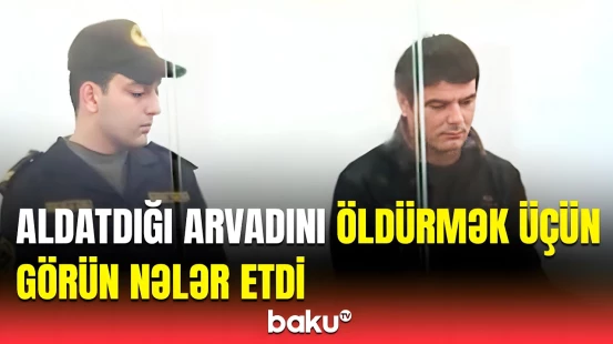 Arvadı yazışmasını tutdu, qohumunun gözü önündə... | Bakıda dəhşətli hadisə