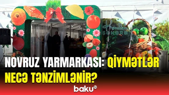 Novruz yarmarkasının təşkilində əsas məqsəd | 40 tondan çox məhsul satışa çıxarıldı