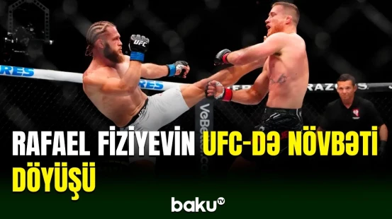 Rafael Fiziyev UFC-də növbəti döyüşə çıxıb