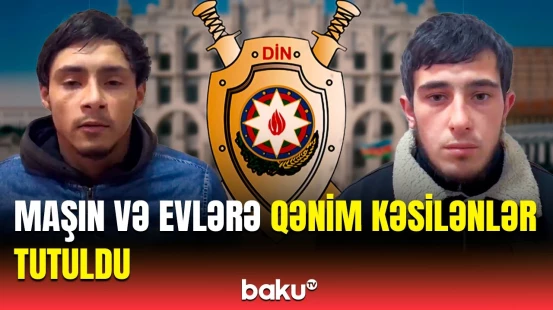 Avtomobil və evləri bunlara görə qarət etdilər | Xaçmazda oğru dəstəsi ələ keçdi