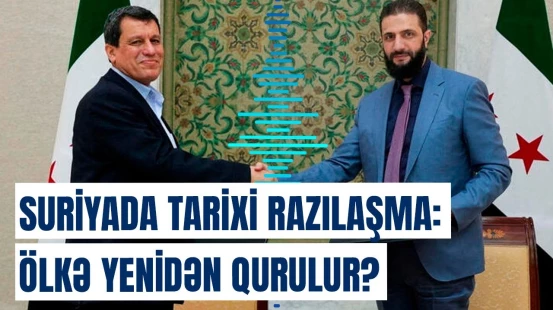 Suriyalılar sevincdən küçələrə axışdı | SDQ lideri Dəməşqə ABŞ helikopteri ilə səfər etdi
