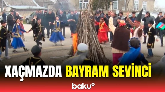 Xaçmazın Niyazoba kəndində Yel çərşənbəsi qeyd edilir | Maraqlı görüntülər