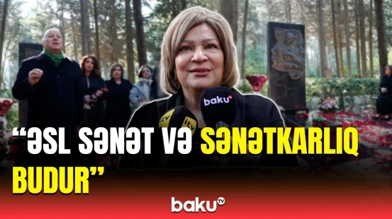 Bəşir Səfəroğlunun 100 illiyi ilə əlaqədar məzarı ziyarət olunub