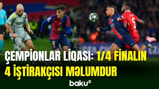 Çempionlar liqası: 1/8 finalın cavab oyunları keçirilir